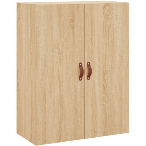 Armoire murale Salon,Meuble bas de Rangement,Meuble TV chêne sonoma 69,5x34x90 cm -81590