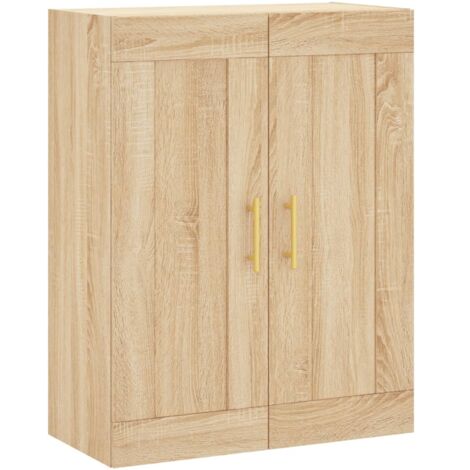 Armoire murale Salon,Meuble bas de Rangement,Meuble TV chêne sonoma 69,5x34x90 cm bois d'ingénierie -29716