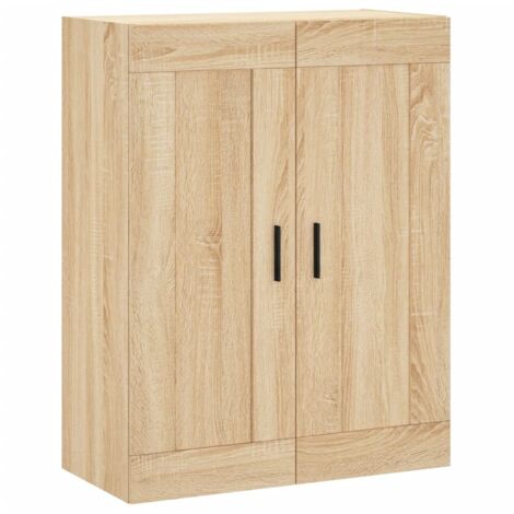 Armoire murale Salon,Meuble bas de Rangement,Meuble TV chêne sonoma 69,5x34x90 cm bois d'ingénierie -42084