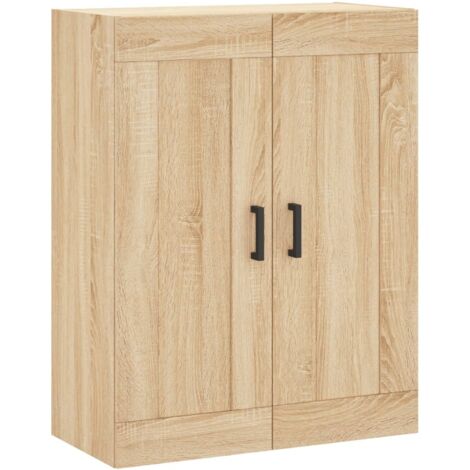 Armoire murale Salon,Meuble bas de Rangement,Meuble TV chêne sonoma 69,5x34x90 cm bois d'ingénierie -45487