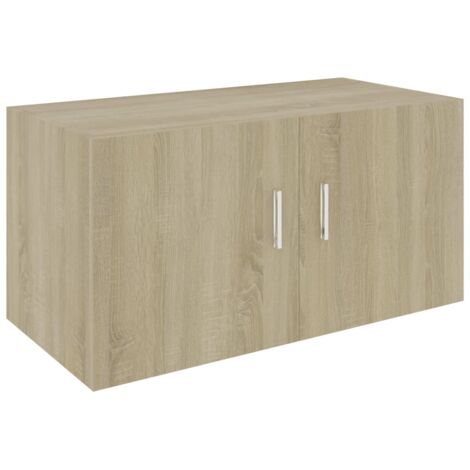 Armoire murale Salon,Meuble bas de Rangement,Meuble TV Chêne sonoma 80x39x40 cm Aggloméré -67572