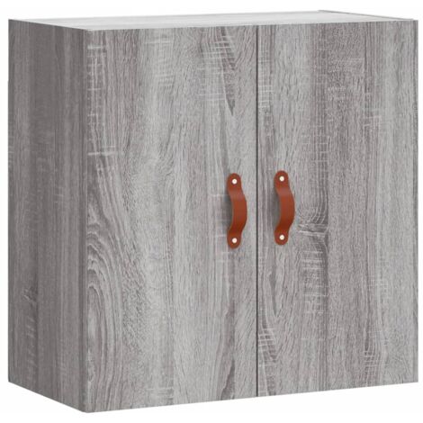 Armoire murale Salon,Meuble bas de Rangement,Meuble TV sonoma gris 60x31x60 cm bois d'ingénierie -32123
