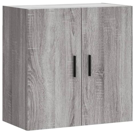 Armoire murale Salon,Meuble bas de Rangement,Meuble TV sonoma gris 60x31x60 cm bois d'ingénierie -94022