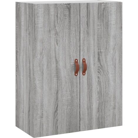 Armoire murale Salon,Meuble bas de Rangement,Meuble TV sonoma gris 69,5x34x90 cm -84299