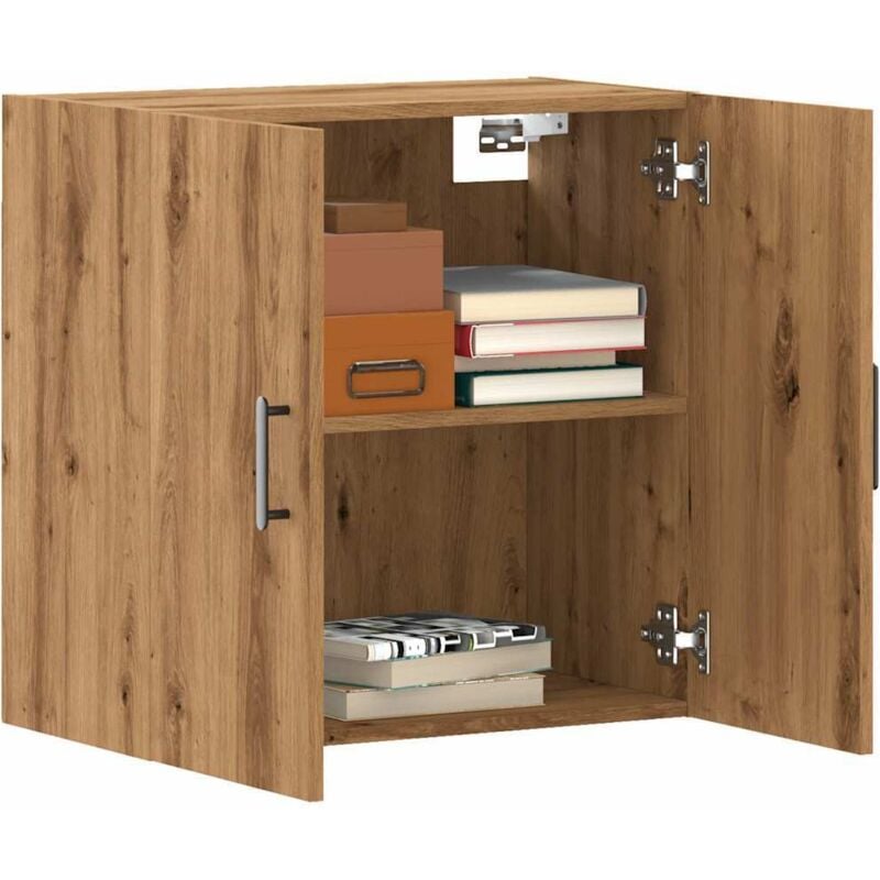 Vidaxl - Armoire murale chêne artisanal 60x31x60 cm bois d'ingénierie