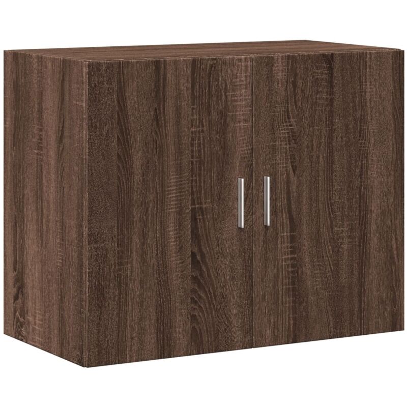 Armoire murale chêne marron 80x42,5x64 cm bois d'ingénierie Vidaxl