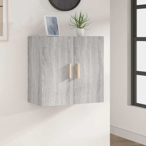 Armoire murales - Armoire de rangement Style Contemporain Sonoma gris 60x30x60 cm Bois d'ingénierie BV294924 - BonneVie