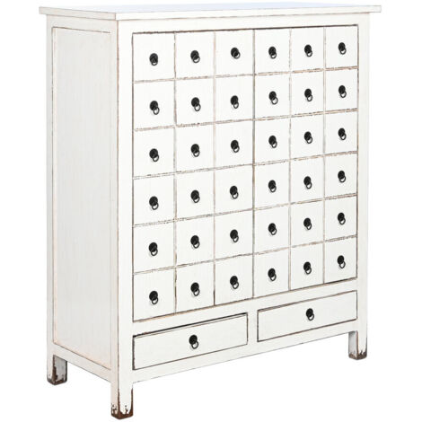 Armoire Orme 102X42X120 Laqué Blanc