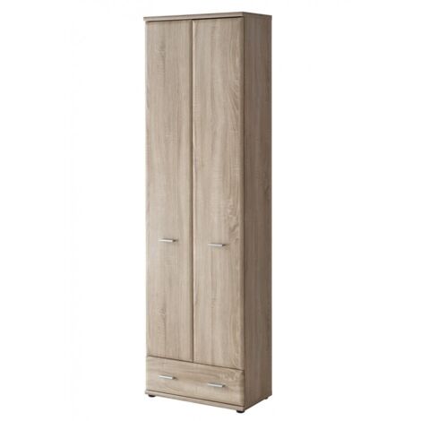 Armoire penderie ARMARIO coloris chêne sonoma 60x203x32 cm