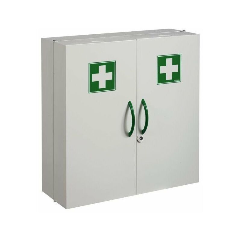 Armoire à pharmacie 2 portes blanche h 540 x ep 200 x lg 520 - rossignol
