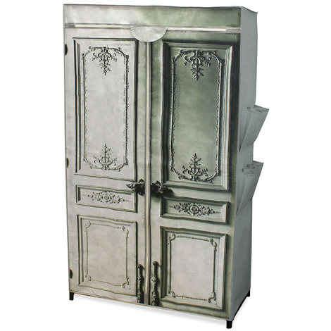 Armoire Pliante Armoire A Vetements Armoire Textile Armoire A Vetements Ideale Pour La Marchandise Saisonniere Et Les Etudiants Modele Barock 48411286