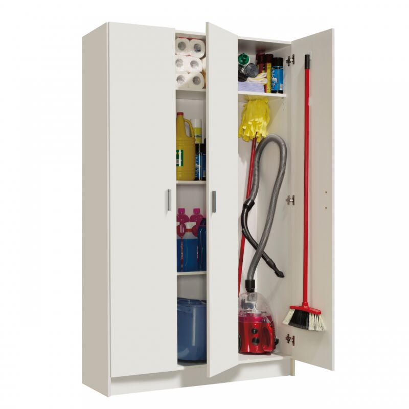 Armoire Polyvalente 3 Portes Cm. 108 x 37 x 180h Kit