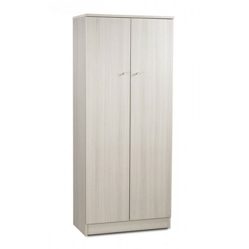Sarmog - Armoire polyvalente avec deux portes Eucalyptus 62x34x h147 cm