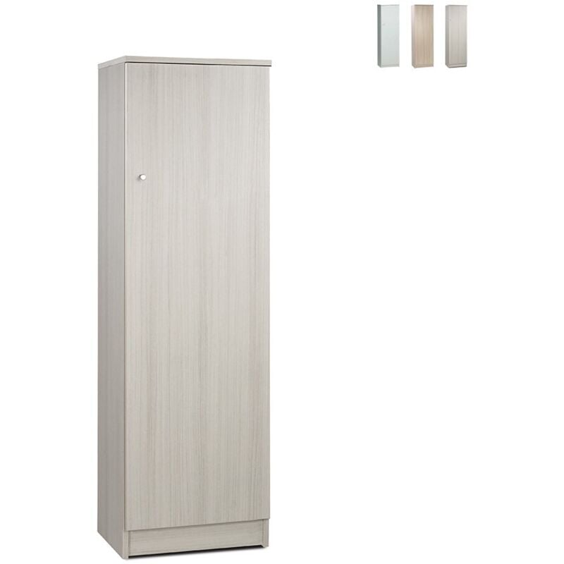 Sarmog - Armoire polyvalente avec une porte Eucalyptus 46x34x h147 cm