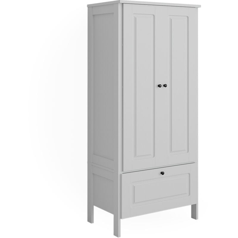 Vitalispa - Armoire pour enfants Ajaton, Blanc, 83.3 x 187 cm