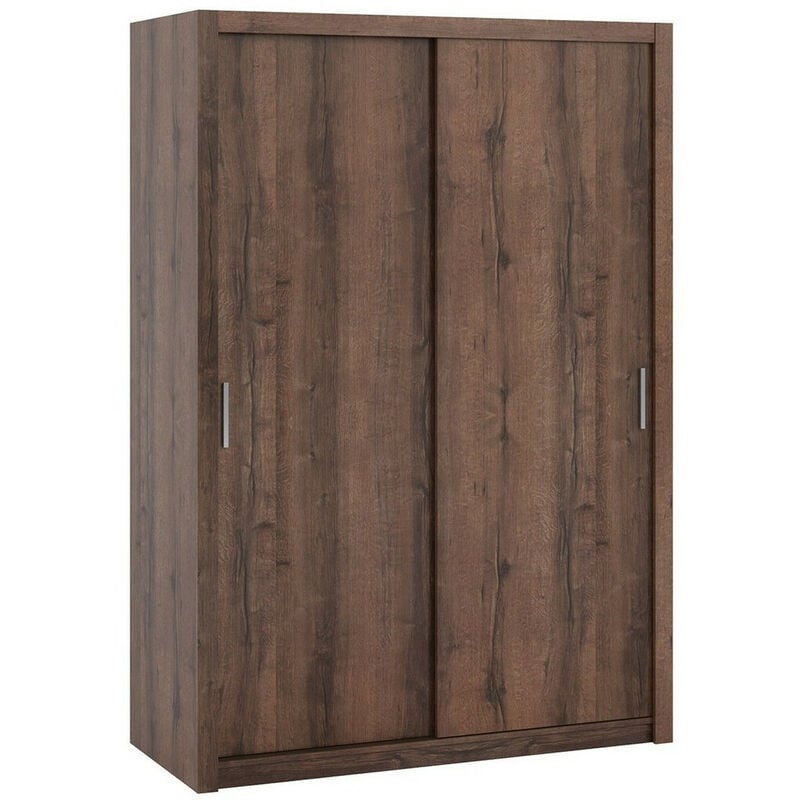 Mobilier1 - Armoire Catromi 105, Chêne du Monastery, 215x150x62cm, Portes d'armoire: Coulissantes, Nombre d'étagères: 0