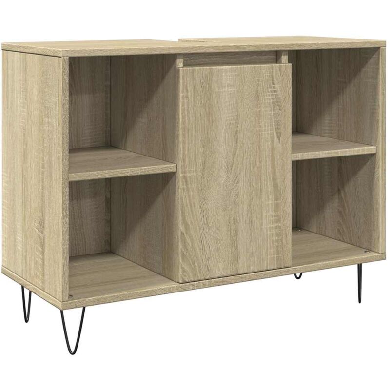 Vidaxl - Armoire salle de bain chêne sonoma 80x33x60cm bois d'ingénierie