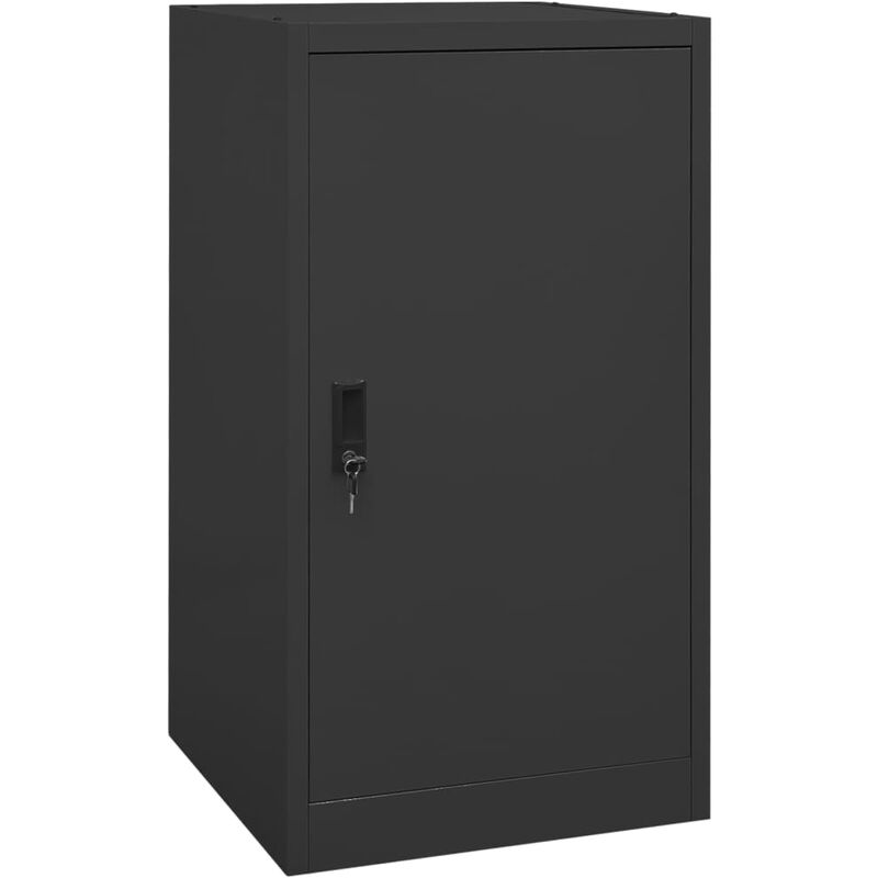 Armoire à selles Anthracite 53x53x105 cm Acier