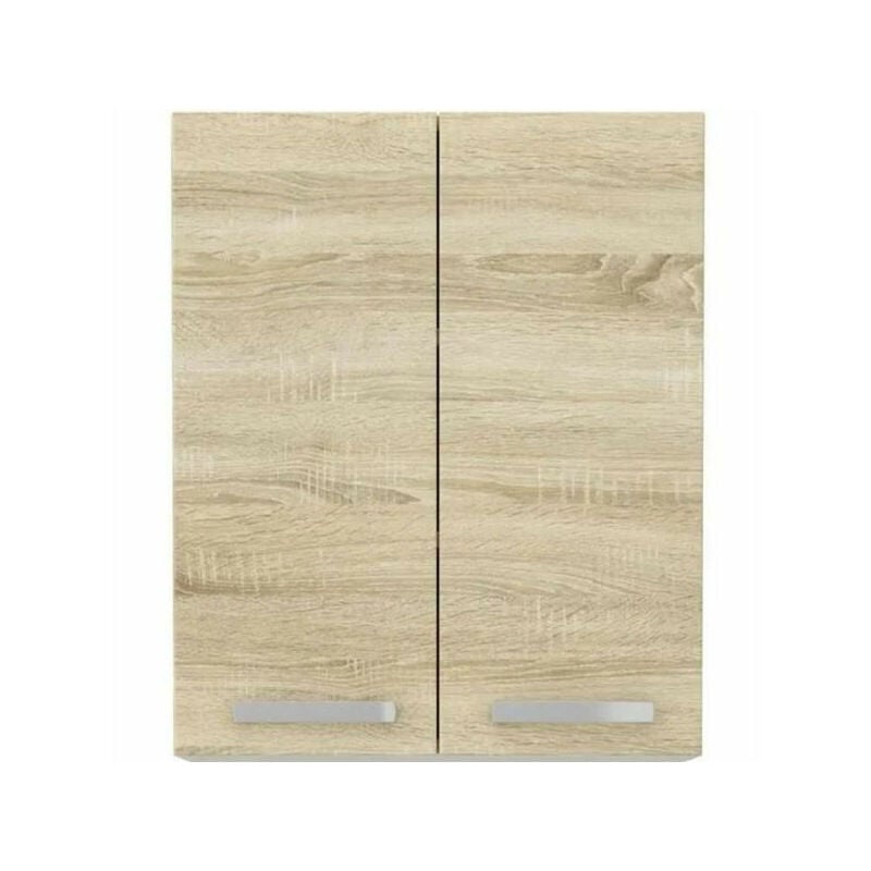 bigbuy - armoire sonoma chêne 60 x 31,6 x 72 cm