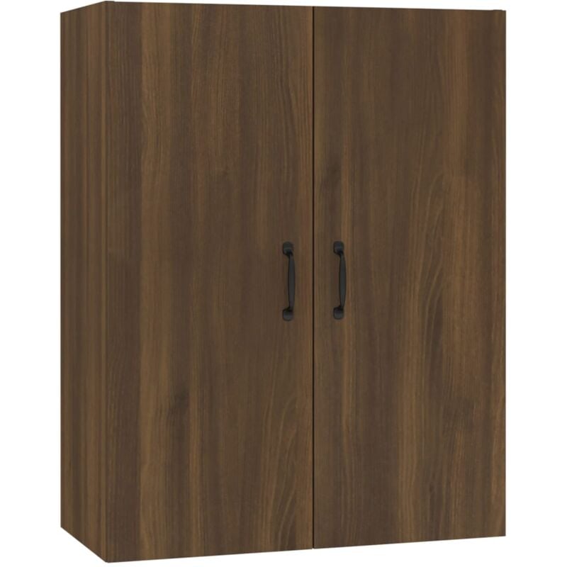 Vidaxl - Armoire suspendue Chêne marron 69,5x34x90 cm Bois d'ingénierie