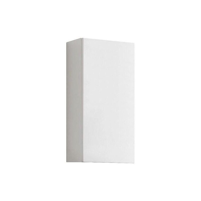 Evenes ® - Armoire suspendue Kasari, 1 porte, blanc mat, réversible, 300x600x170mm