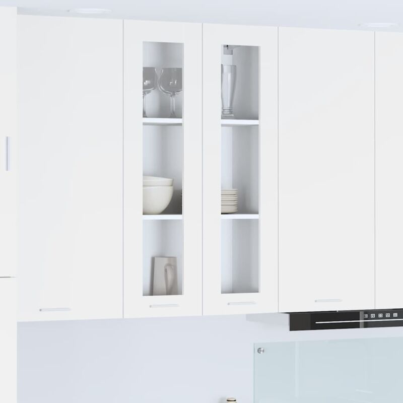 vidaXL Armoire suspendue Blanc 60 x 31 x 100 cm Bois d'ingénierie