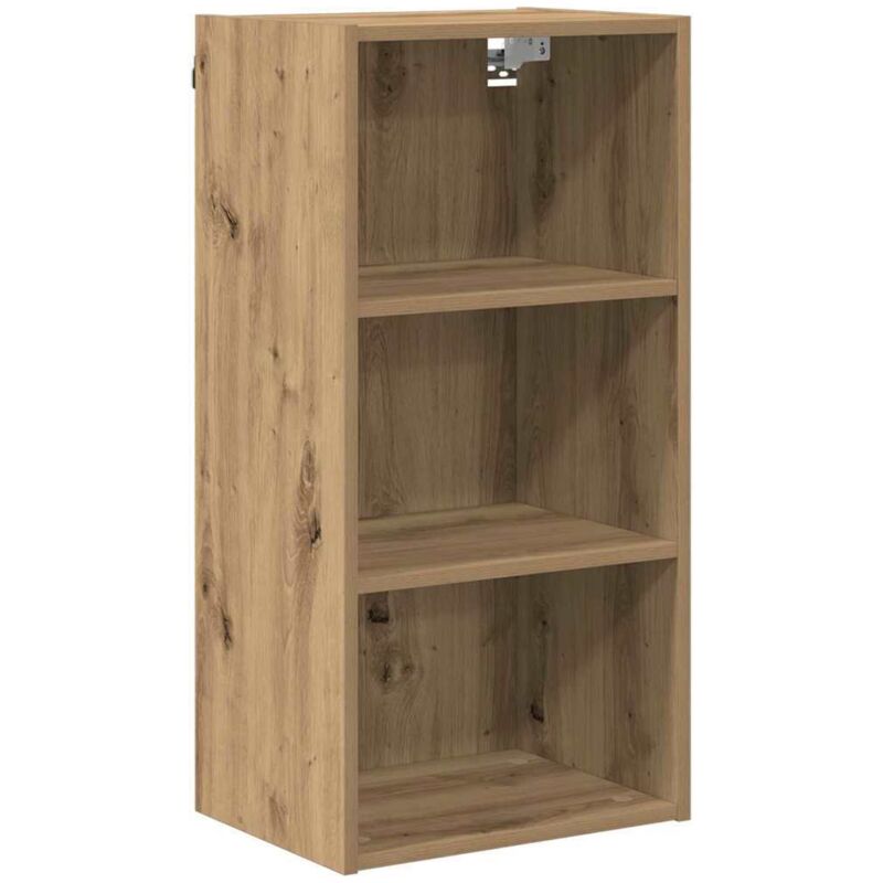 vidaXL Armoire suspendue Chêne artisanal 40 x 29,5 x 80 cm
