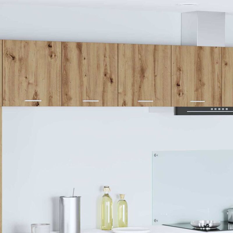 vidaXL Armoire suspendue avec stockage Chêne artisanal 80 x 31 x 40 cm