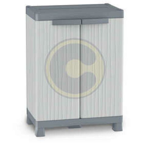 Armoire Terry Wave avec 2 portes 2 A tagA res cm 70x44x98h rA sine antichoc