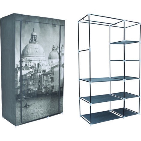 Armoire textile à imprimé Venise