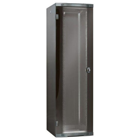 Armoire VDI gris anthracite baie 19 pouces capacité 47U 2248x800x800mm avec porte avant simple LCS³ LEGRAND