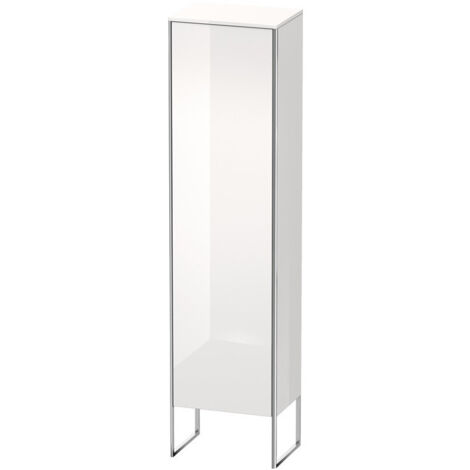 Armoire XSQUARE 2001x500x356mm ouverture droite blanc brillant