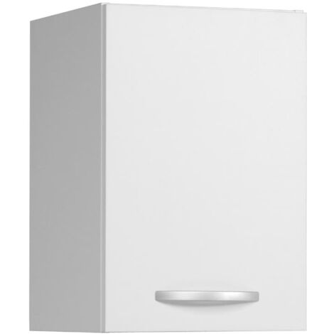 Armoires de cuisine EKO Matt White Modern Style Rangement supérieur 1 porte 40 cm