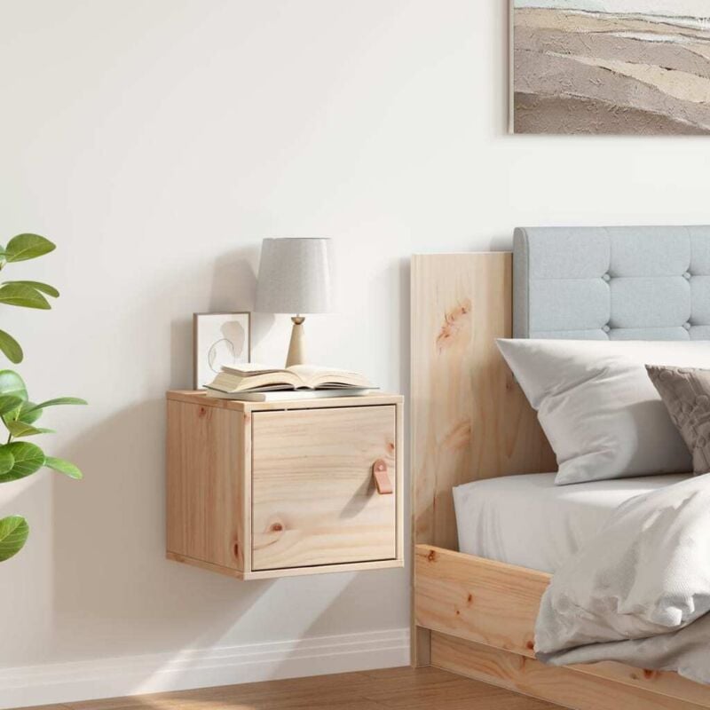 Vidaxl - Armoire murale 31,5x30x30 cm Bois de pin massif
