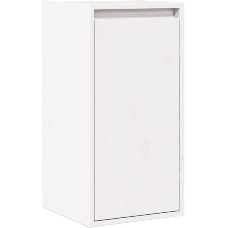 Vidaxl - Armoire murale Blanc 30x30x60 cm Bois de pin massif