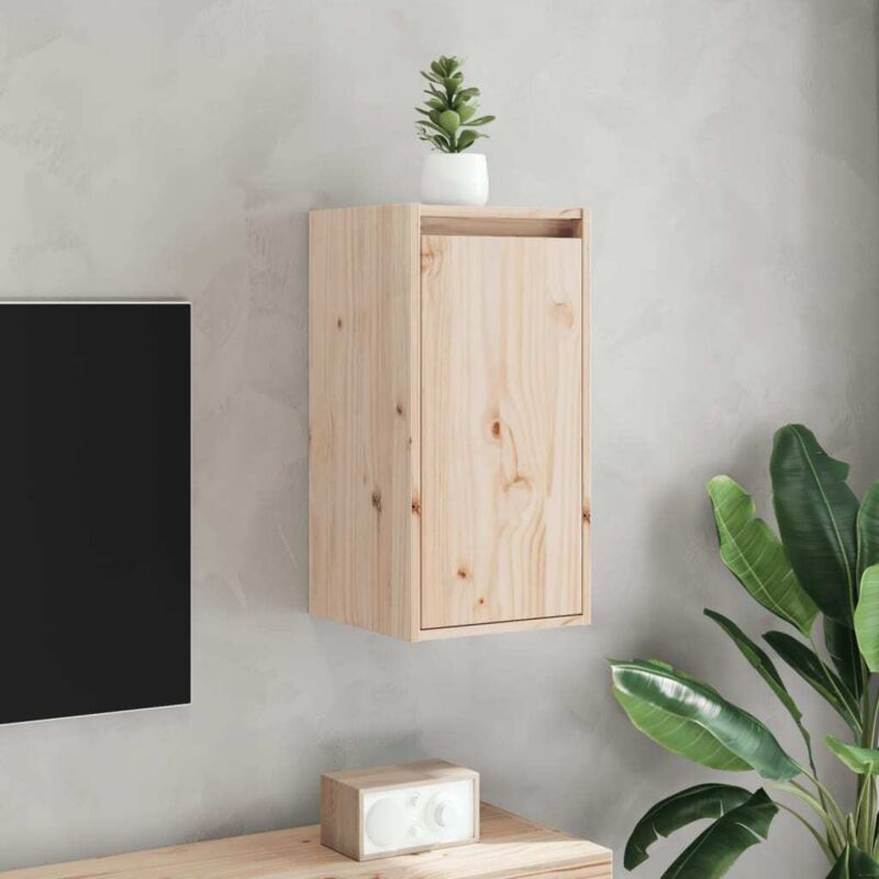 Vidaxl - Armoire murale 30x30x60 cm Bois de pin massif
