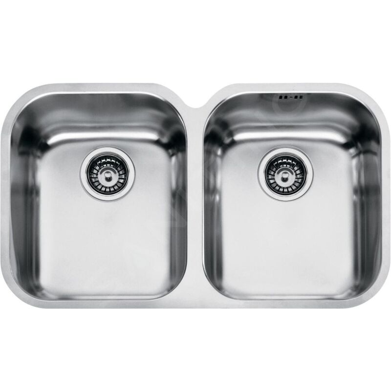 Franke Armonia - Évier en inox AMX 120, 765x450 mm, siphon 122.0120.019