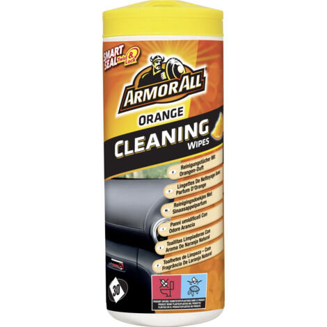 Armor All Orangen Reinigungstücher-Box seidenmatt 30 Tücher