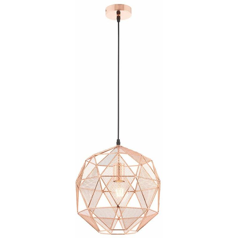 04endon - Armor pendant light, copper