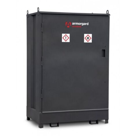 ARMORGARD - Armoire de stockage Drumbank 2 fûts plus étagères - DB2S