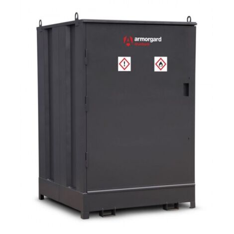 ARMORGARD - Armoire de stockage Drumbank 4 fûts plus étagères - DB4S