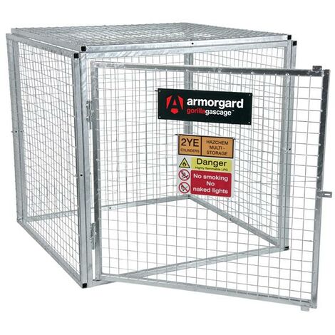 Armorgard GGC4 GGC4 Gorilla Bolt Together Gas Cage 1212 x 1266 x 1231mm ARMGGC4