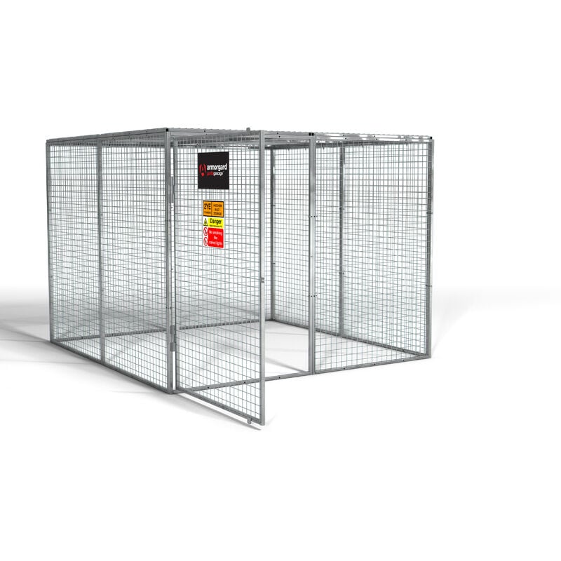 Gorilla Gas Cage 2412x2466x1831 - Armorgard