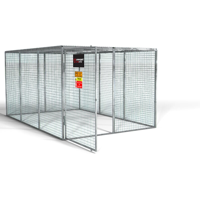 Gorilla Gas Cage 2412x3666x1831 - Armorgard