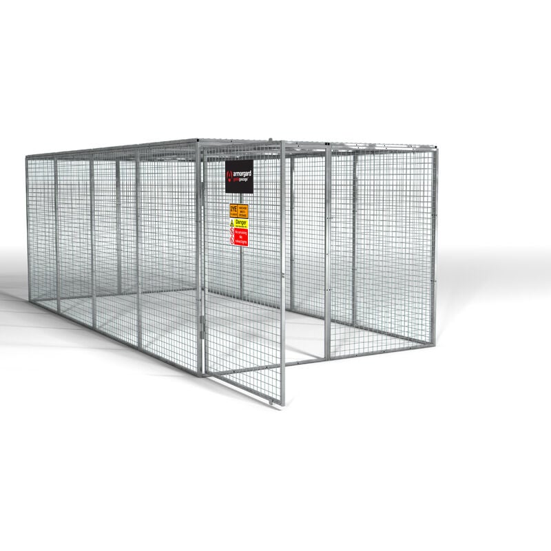 Gorilla Gas Cage 2412x4866x1831 - Armorgard