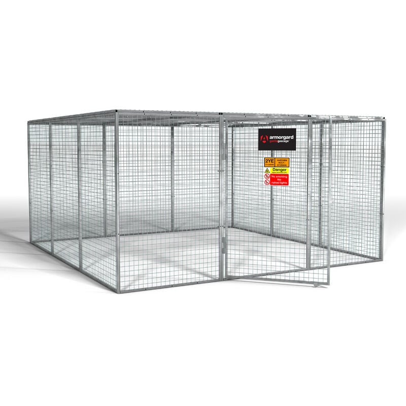 Gorilla Gas Cage 3612x3666x1831 - Armorgard