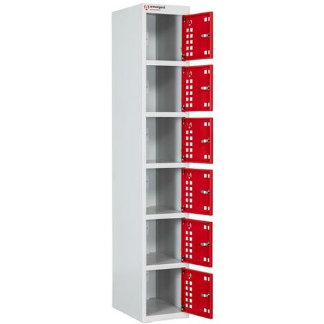Armorgard PWS6 PowerStation 6 Door Charging Locker ARMPWS6