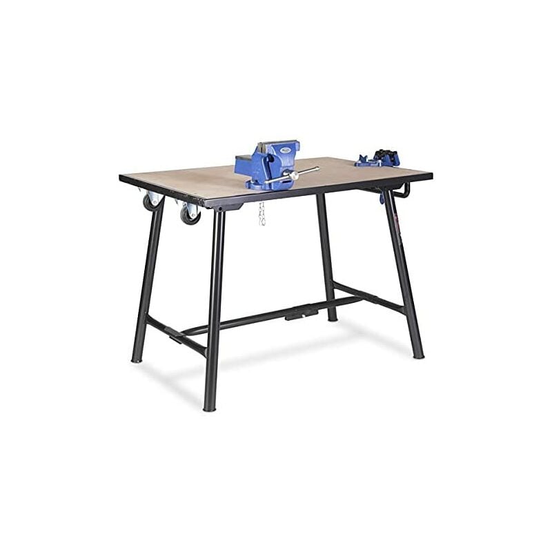 Armorgard - Tuffbench + Folding Workbench c/w A Handle and Wheels