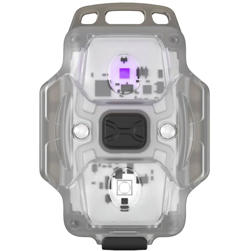 Image of ArmyTek Crystal WUV Grey LED (monocolore) Torcia tascabile Cinturino, Interfaccia USB a batteria ricaricabile 150 lm 34