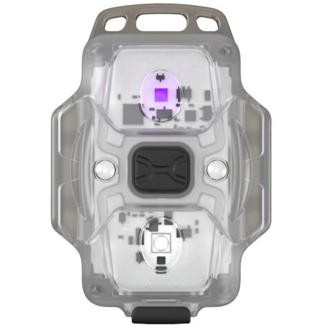 ArmyTek Crystal WUV Grey LED (monocolore) Torcia tascabile Cinturino, Interfaccia USB a batteria ricaricabile 150 lm 34